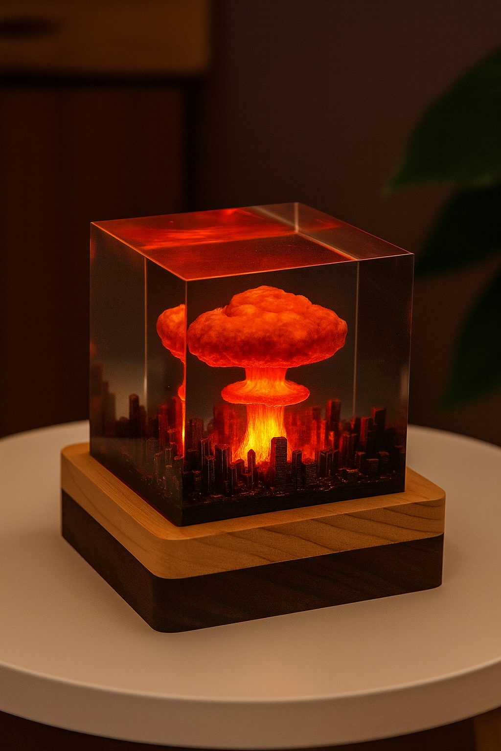 Explosion Mushroom Cloud Night Light